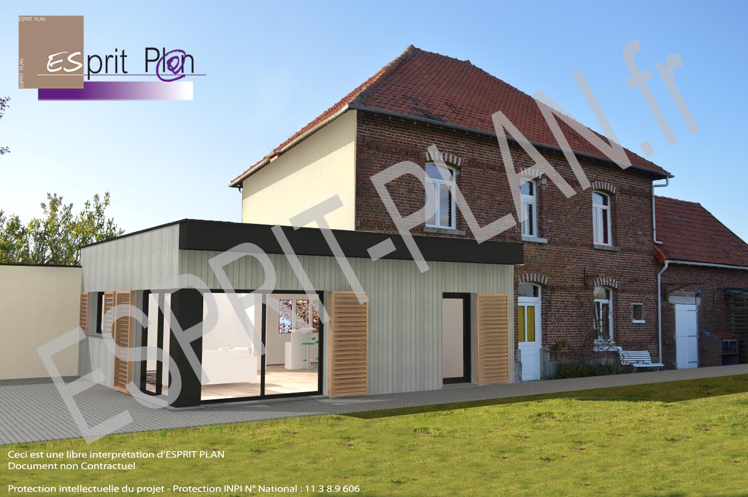 insertion paysagere maison individuelle extension renovation commune arras communaute urbaine